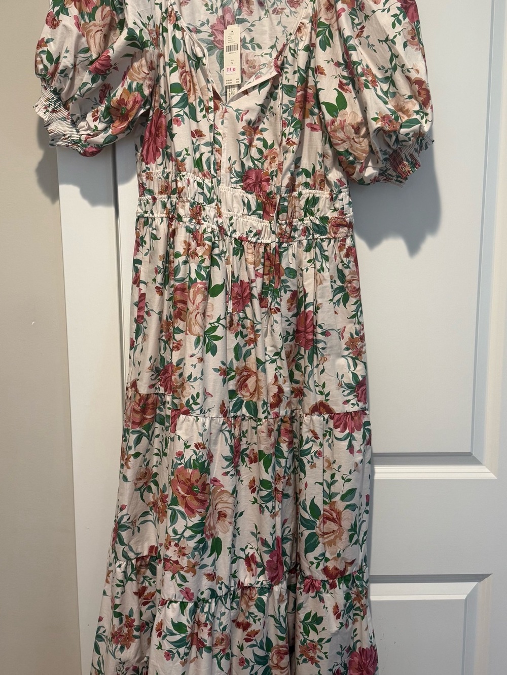 Anthropologie Maeve Floral Midi Dress - Picture 2 of 3